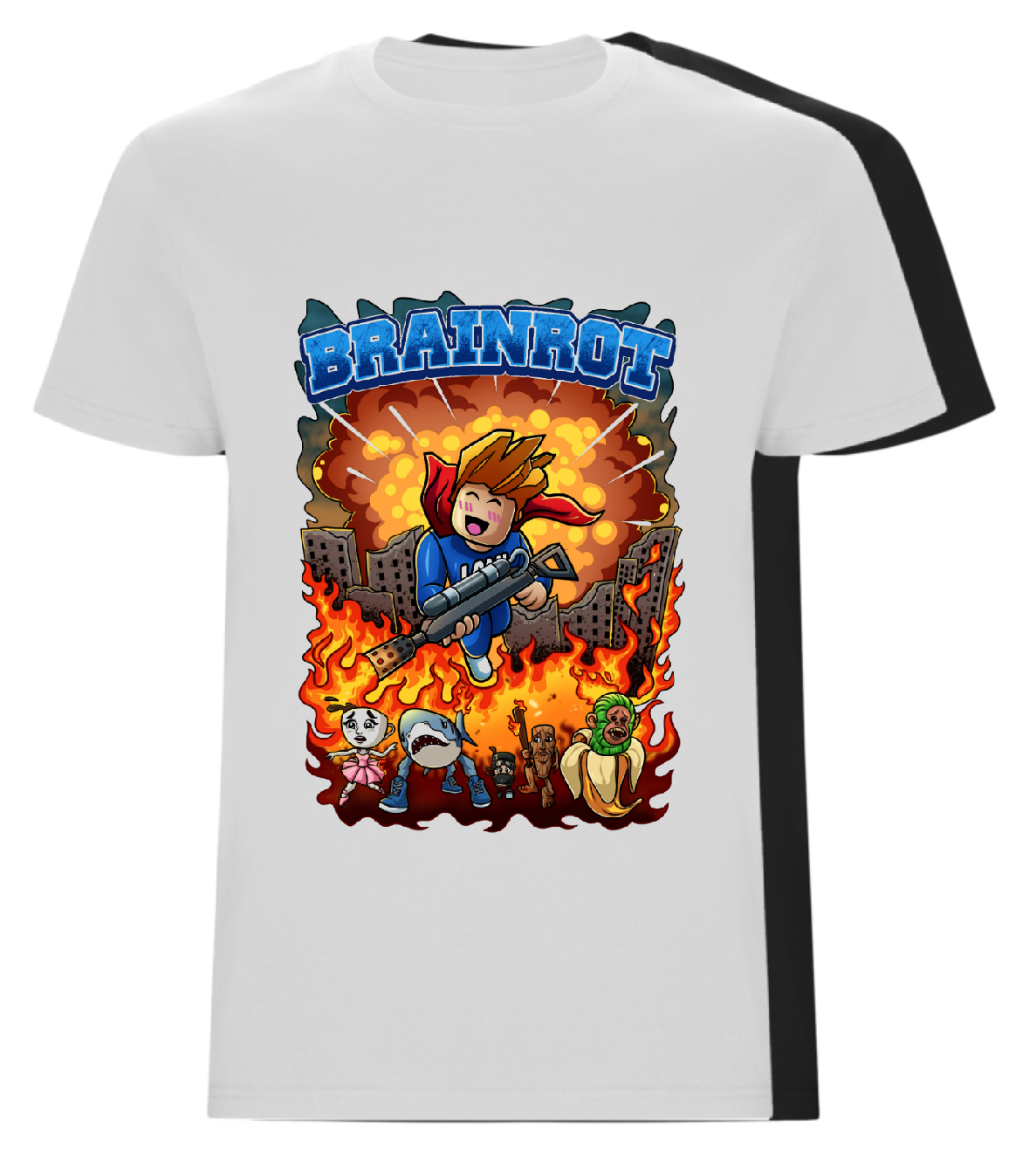 🔥 Limited - BRAINROT - T-SHIRT + signierte Autogrammkarte