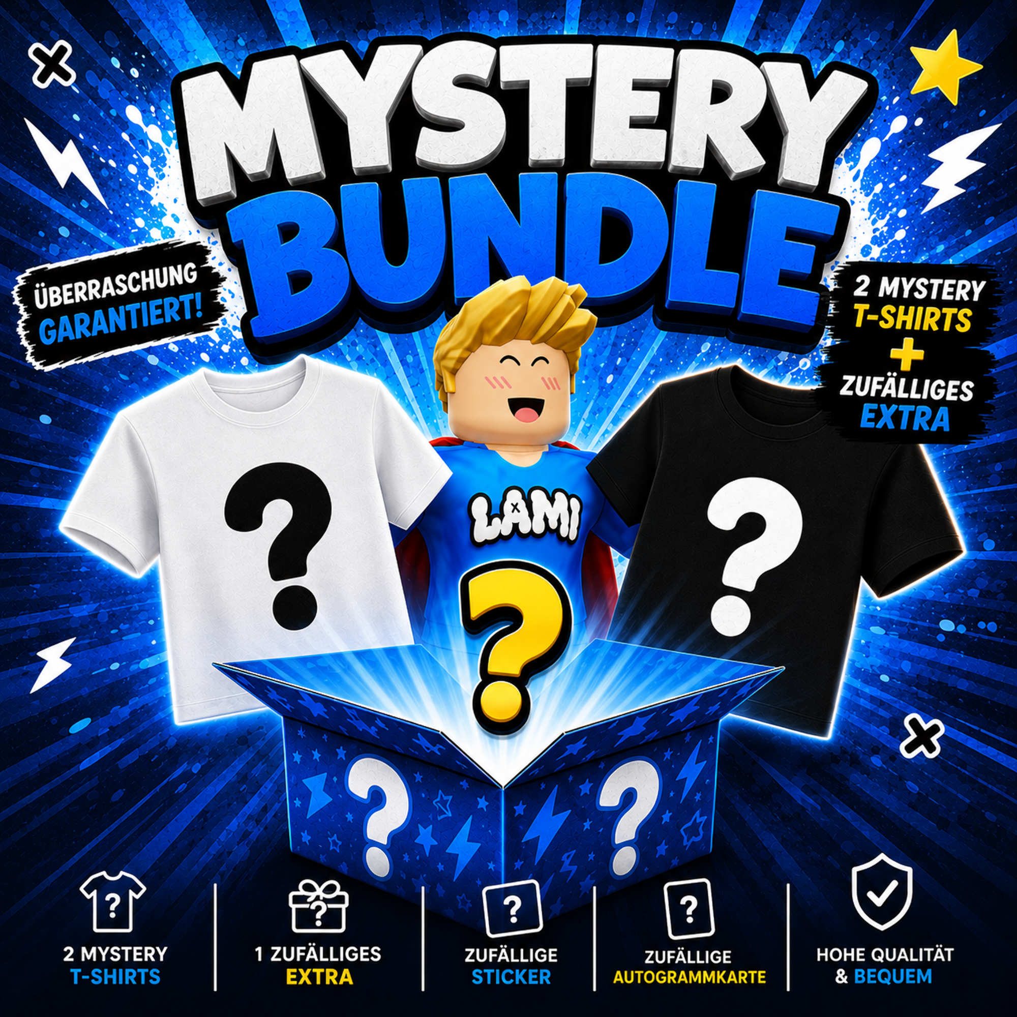 LAMI Mystery Bundle – 2 T-Shirts + Überraschungsartikel